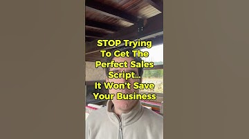 Stop trying to get the perfect sales script, it won