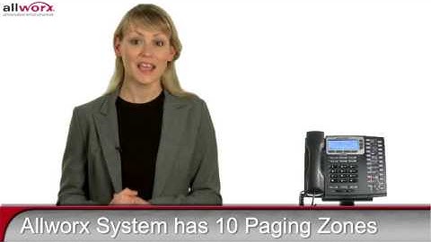 Allworx Basic Phone Features, Part 2 of 2