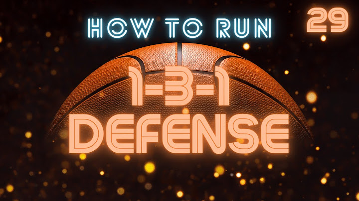 How to run the 1-3-1 Zone Defense
