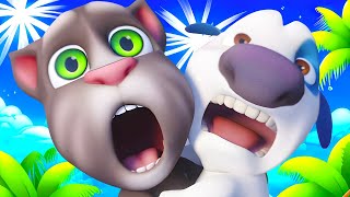 ¡Alto en el cielo! | Talking Tom Shorts | WildBrain Historias De Miedo Para Niños 👻 🎃