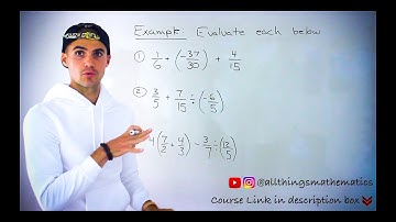 QMS 110 Lab 1 (Ryerson) - Operations with Fractions