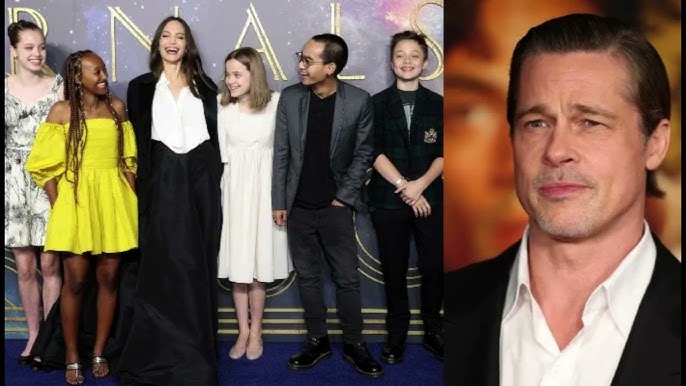 Angelina Jolie teases Brad Pitt with children#NEWS #WORLD #CELEBRITIES #YOUTUBE - YouTube