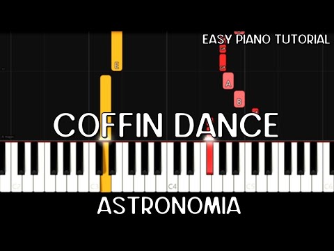 Coffin Dance (Easy Piano Tutorial)