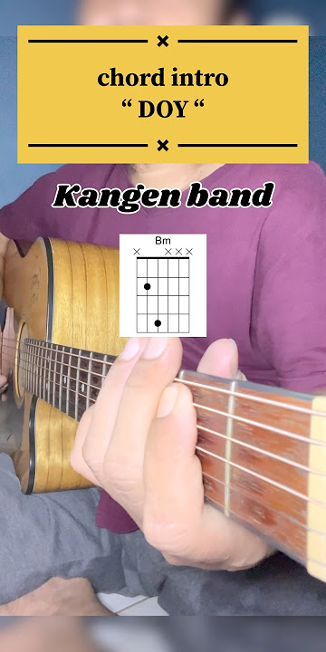 chord intro doy kangen band #akustik #guitartutorial #andikamahesa #dody #kangenband  #cover #music