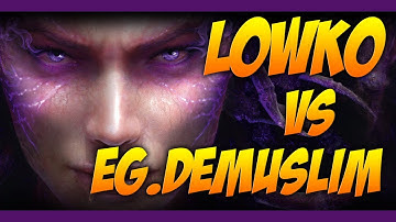 Heart of the Swarm Beta - Lowko vs DeMusliM - HotS Zerg versus Terran