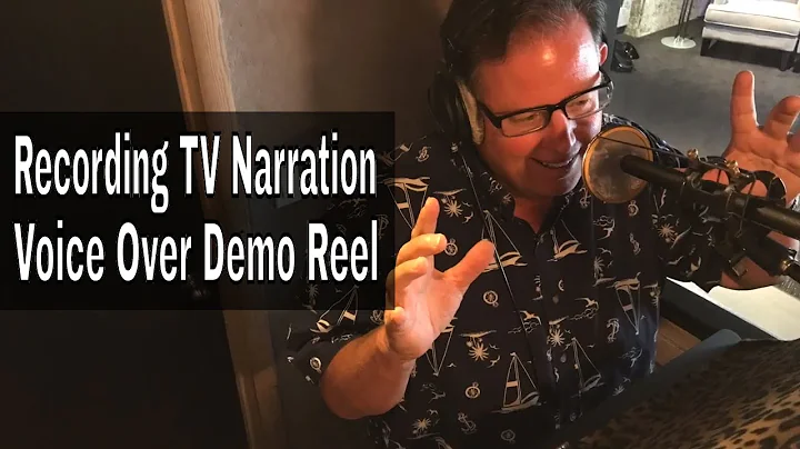 Recording A TV Narration Voice Over Demo That Rocks w/ Scott Rummell | Promo/Trailer Voice  Actor