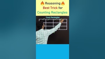 Counting Figures Reasoning | Rectangle Count | Counting Rectangle | Counting Rectangle #shorts #ssc