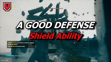 CONTROL - A Good Defense + Shield ability (side mission) // Walkthrough