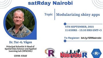 Modularising Shiny Apps - Dr. Tor-G. Vågen