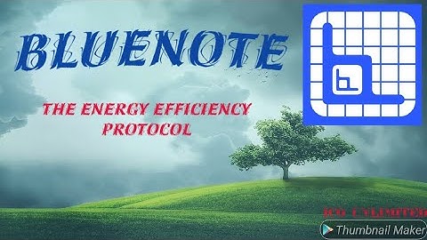 BLUENOTE- Energy Efficiency Protocol