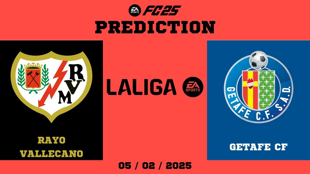 [4K] Rayo Vallecano vs Getafe CF - Prediction - 2024-25 LaLiga EA ...