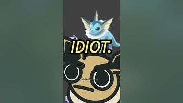 Eevee is Evolving into Vaporeon... I think 🤔 #shorts #animation #pokemon   #pokémon #pokemonfanart