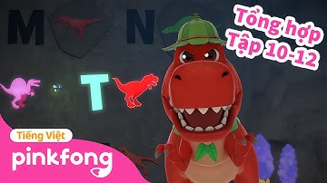 Tổng hợp tập 10-12 của Pinkfong Trường học Khủng long con 🦖 | Cá Mập Con Baby Shark - Nhạc thiếu nhi