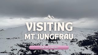 Day 2 Swizerland | Mount Jungfraujoch | Switzerland 🇨🇭| #travel #swizerland #jungfraujoch #europe |