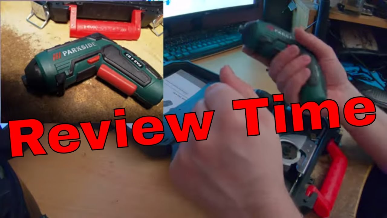 Review (Lidl) Parkside Cordless Screwdriver YouTube