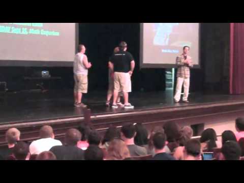 Funny skit in John Boyer's World Regions class at Virginia Tech