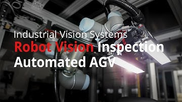 Robot Inspection Cell with Automated Guided Vehicle