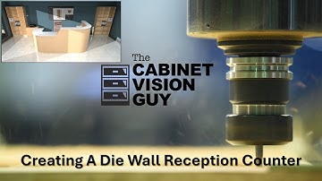 Creating A Die Wall Reception Counter