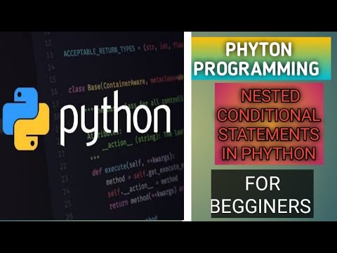 python tutorial for beginners #7 nested if conditional  statement in python