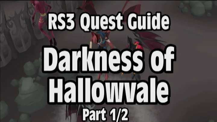 RS3: Darkness of Hallowvale Quest Guide - RuneScape (Part 1/2)