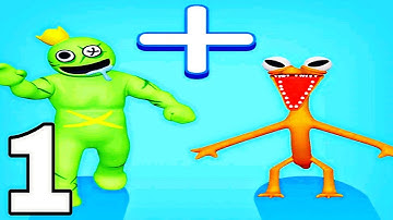 Merge Master : Stick Battle Game -  Walkthrough Part 1 Levels 1-15 - Android ios Gameplay