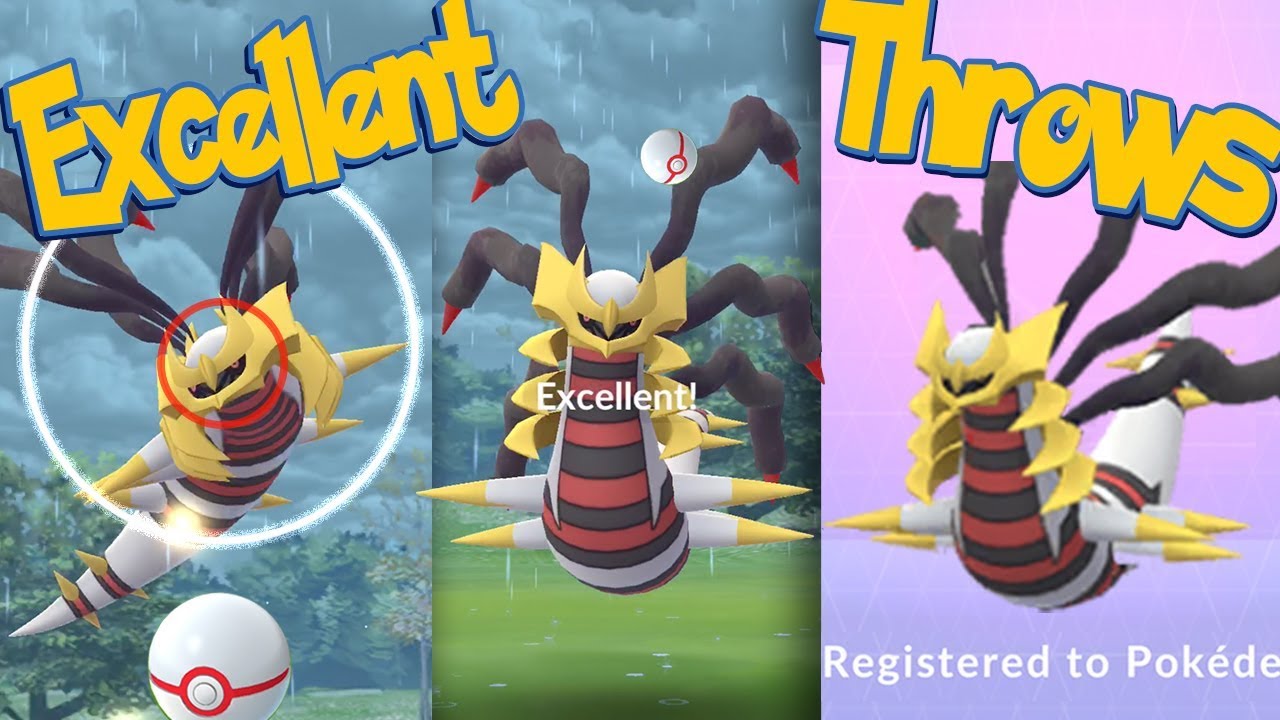 Pokémon GO: Giratina Forma Alterada - Jogada Excelente