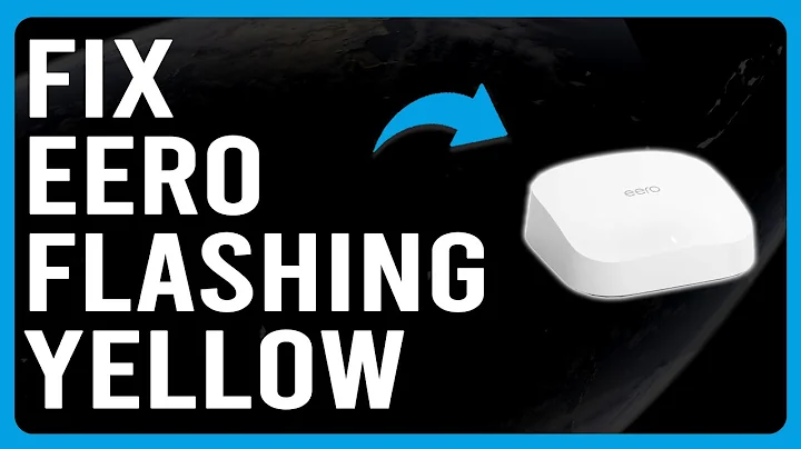 How To Fix Eero Flashing Yellow (What Does Yellow Flash Indicates? - Detailed Guide To Solve It!)