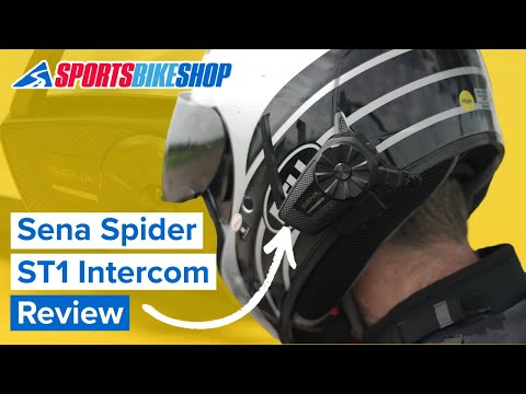 Sena Spider ST1 intercom review - Sportsbikeshop