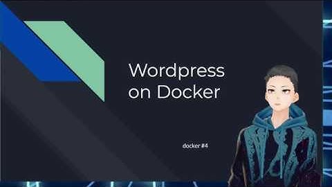Dockerで WordPress 構築