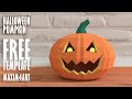 How to make a halloween pumpkin jack o lantern