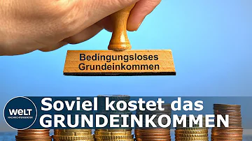 Wie viel würde ein Grundeinkommen Kosten?