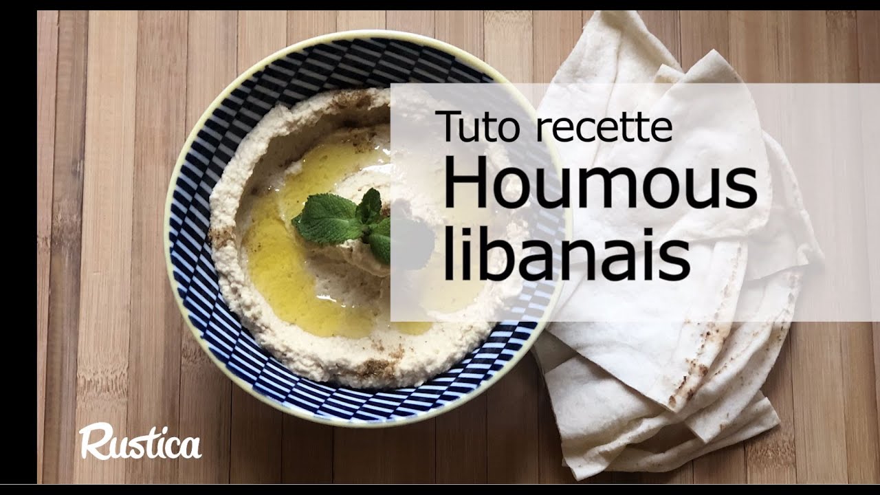 La recette du houmous du restaurant libanais Liza à Paris