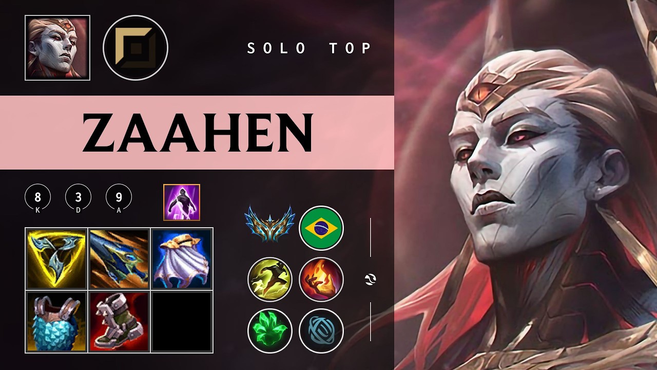 Zaahen Top vs Akali - BR Challenger Patch 26.03