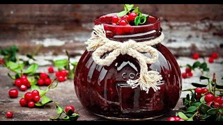 видео: Варенье из Брусники Брусничное варенье | Lingonberry jam картинка: Варенье из Брусники Брусничное варенье | Lingonberry jam