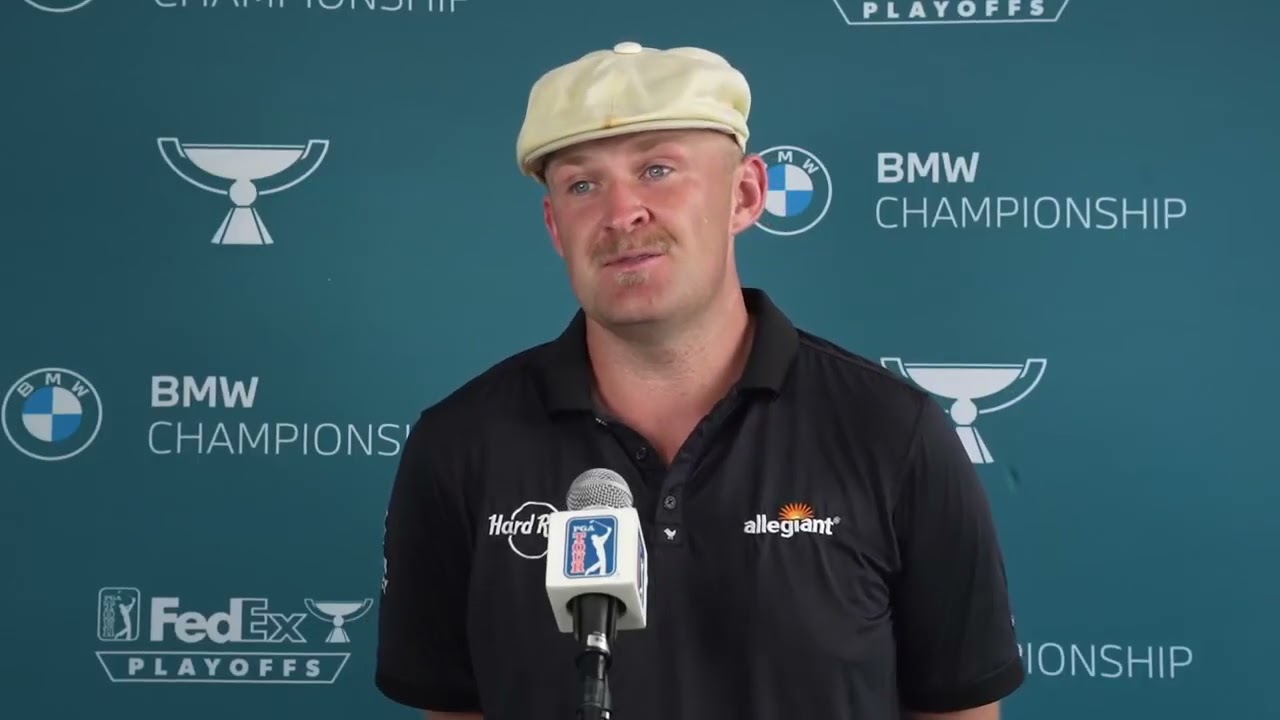 2025 BMW Championship   Harry Hall Sunday Flash Interview