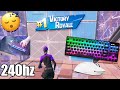 Apex Pro Tkl (2023) ASMR Chill😴Tilted Zone Wars🏆Satisfying Keyboard Fortnite 4k (240FPS)
