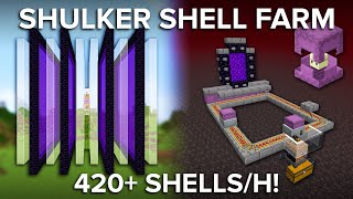 Minecraft Shulker Shell Farm - Easiest Design Full Tutorial