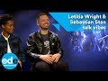 INFINITY WAR: Letitia Wright & Sebastian Stan read each other's vibes