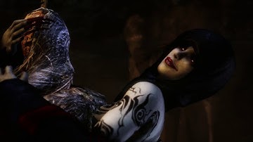 Nioh - Mission 3 Deep In The Shadows: Hino-enm Introduction Vampire Bat Woman Cutscene PS4