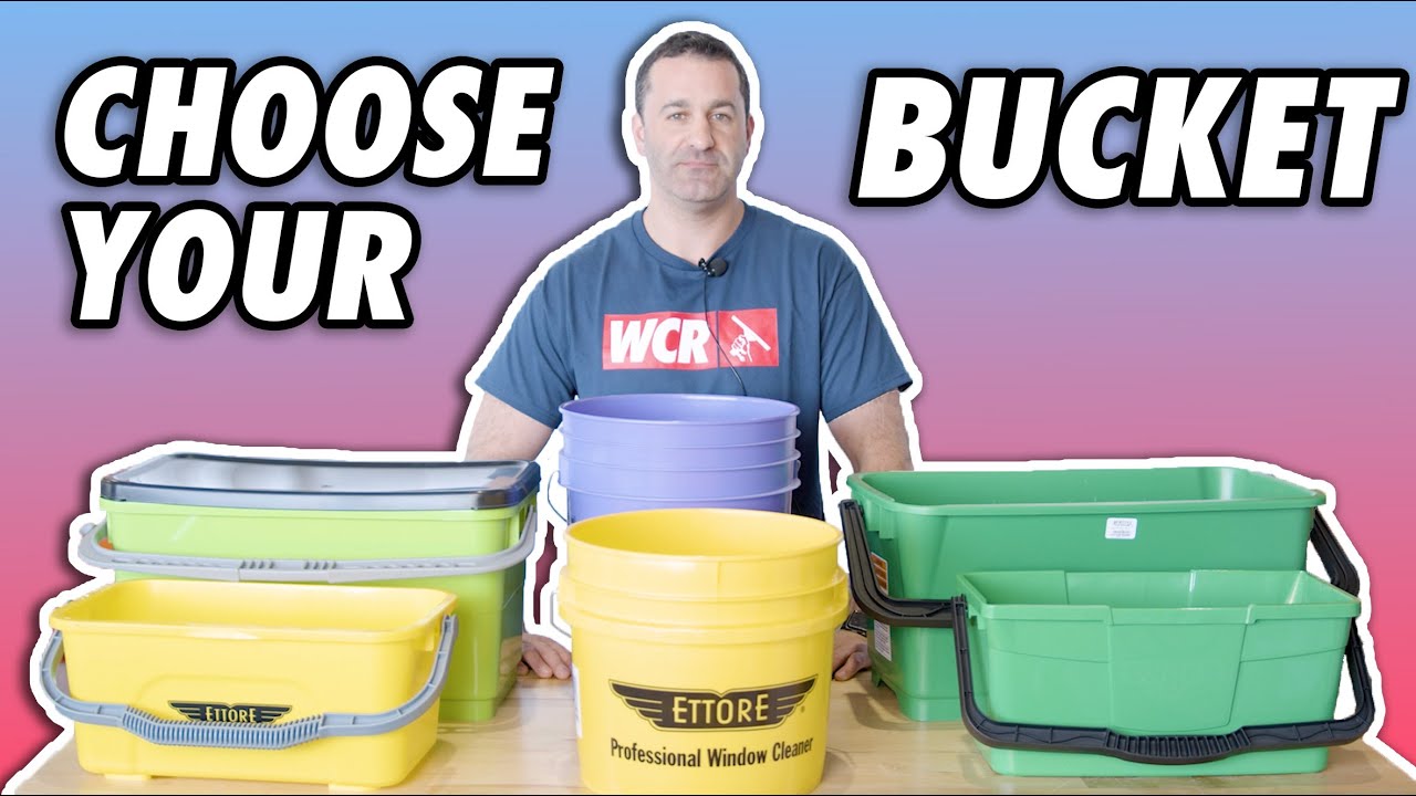 Ettore 3-Gallon Plastic Squeegee Bucket in the Buckets department