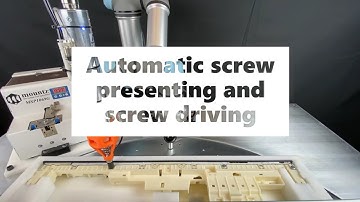 UR3e Universal Robot Utilized in Collaborative Screw Driving Application