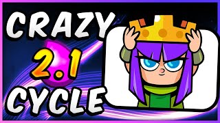 2.1 ELIXIR! CHEAPEST ARCHER QUEEN DECK DOMINATES - Clash Royale