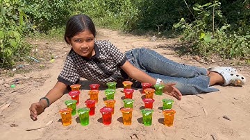 Part 134 Survival Skills SMART Ideas and USEFUL in Forest With Single Mom  Jungle Life 1