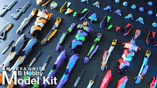 Yolopark Neon Genesis Evangelion Collection | Speed Build | Model Kit