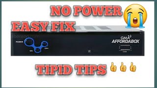 DIY | TIPID TIPS | TV BOX NO POWER EASY FIX | GMA AFFORDABOX