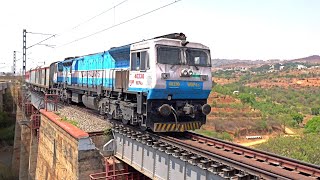 19-in-1 Diesel and Electric Trains of INDIAN RAILWAYS | VANDE BHARAT Expresses | Makalidurga Ghats