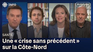 Panel politique : crise du réseau de la santé sur la Côte-Nord