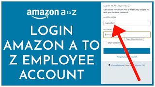 How to Login into Amazon A to Z Employee Account 2023? screenshot 3