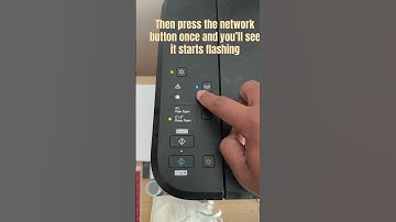 Connecting Canon MG3650S to WiFi #canonprinter #wirelessconnection