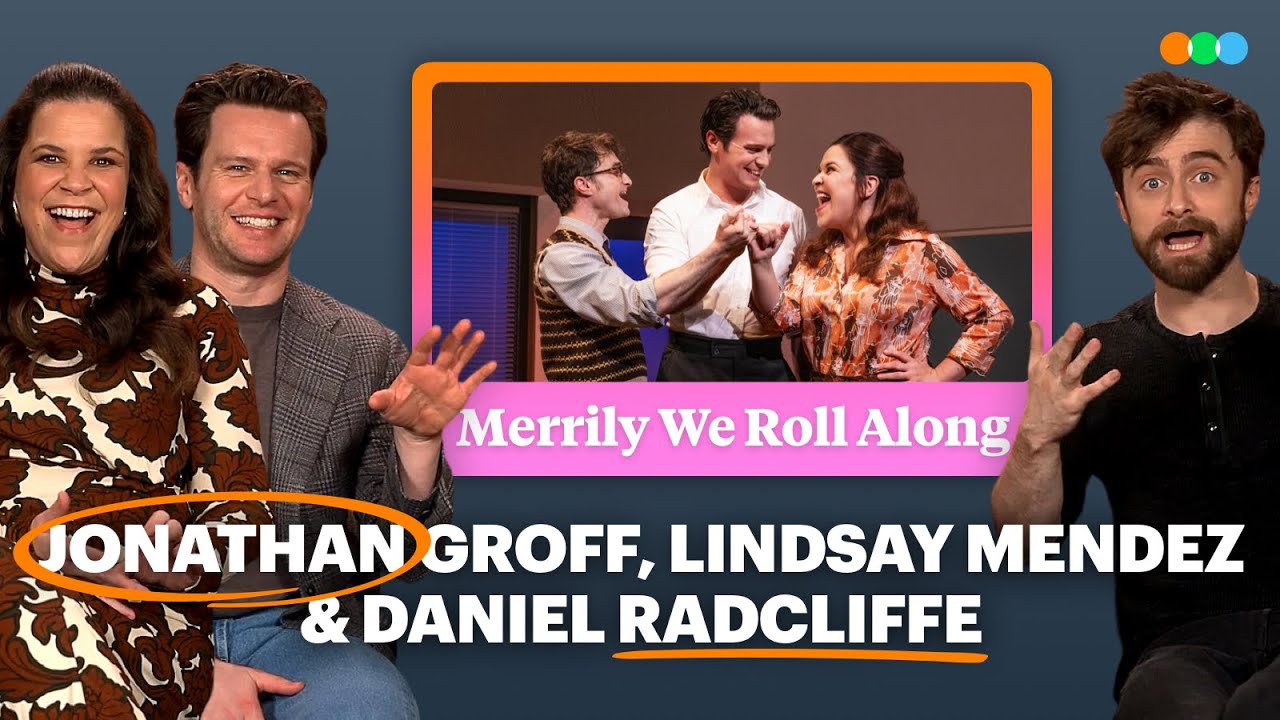 Movie Night with Jonathan Groff, Lindsay Mendez and Daniel Radcliffe (Merrily We Roll Along)